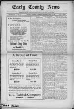 Early County news, 1922 April 20