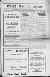 Early County news, 1925 March 19