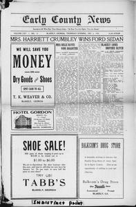 Early County news, 1925 December 3