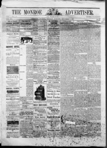 The Monroe advertiser, 1876 December 5