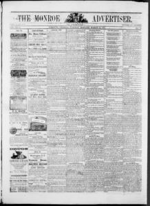 The Monroe advertiser, 1878 March 12