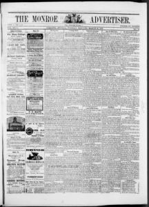 The Monroe advertiser, 1878 March 26
