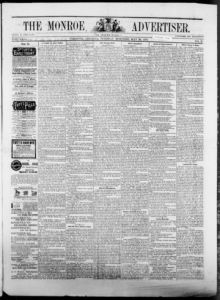 The Monroe advertiser, 1878 May 28
