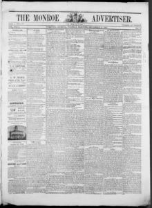 The Monroe advertiser, 1878 December 17