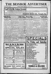 The Monroe advertiser, 1921 March 10