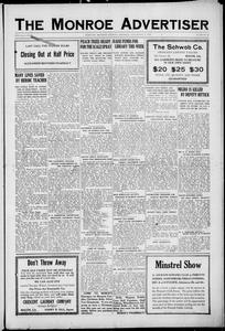 The Monroe advertiser, 1922 December 7