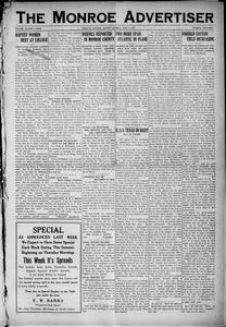 The Monroe advertiser, 1927 June 9
