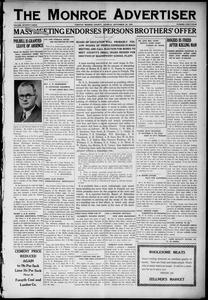 The Monroe advertiser, 1927 September 29