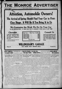 The Monroe advertiser, 1928 March 22