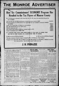The Monroe advertiser, 1928 May 31