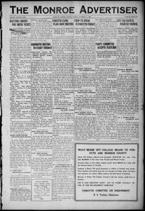 The Monroe advertiser, 1928 October 11