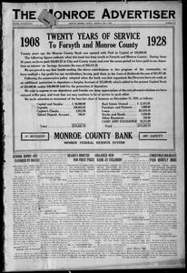 The Monroe advertiser, 1929 January 3
