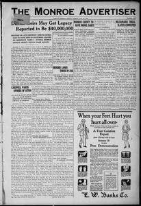 The Monroe advertiser, 1929 January 24