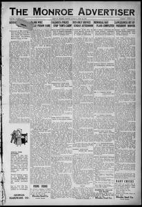 The Monroe advertiser, 1929 April 25