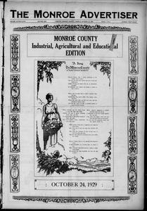 The Monroe advertiser, 1929 October 24