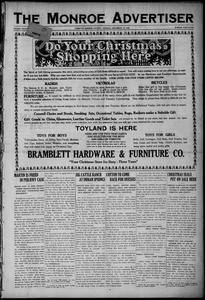 The Monroe advertiser, 1929 December 12