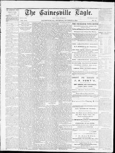 The Gainesville eagle, 1882 November 2
