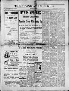 The Gainesville eagle, 1898 July 28