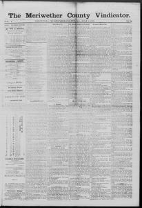 The Meriwether County vindicator, 1874 July 3