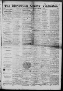 The Meriwether County vindicator, 1875 February 5