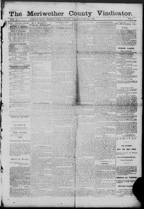 The Meriwether County vindicator, 1876 January 28