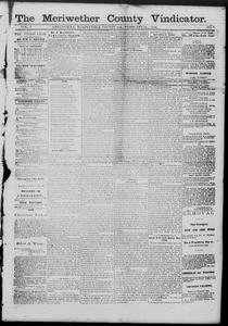The Meriwether County vindicator, 1876 February 11