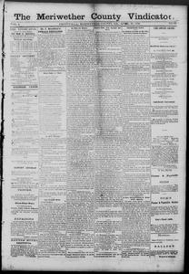 The Meriwether County vindicator, 1876 April 28