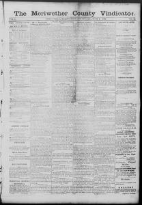 The Meriwether County vindicator, 1876 June 2