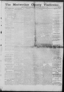 The Meriwether County vindicator, 1876 June 9
