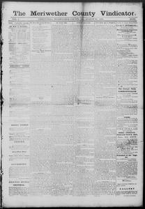 The Meriwether County vindicator, 1876 August 18