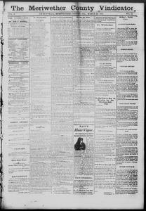 The Meriwether County vindicator, 1877 March 16