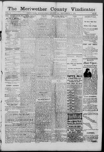 The Meriwether County vindicator, 1877 September 7