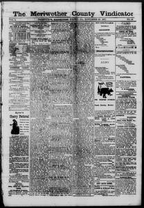 The Meriwether County vindicator, 1877 November 23