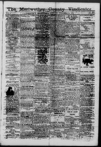 The Meriwether County vindicator, 1877 December 14