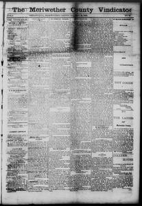 The Meriwether County vindicator, 1878 May 24