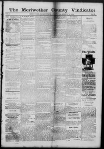The Meriwether County vindicator, 1878 August 16