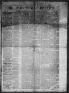 The Hawkinsville dispatch, 1870 August 11