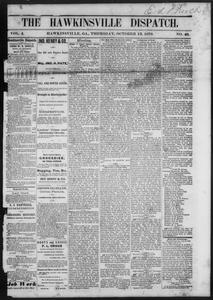The Hawkinsville dispatch, 1870 October 13