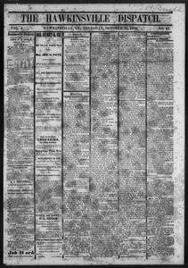 The Hawkinsville dispatch, 1870 October 20