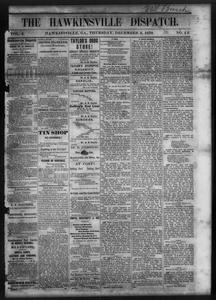 The Hawkinsville dispatch, 1870 December 8