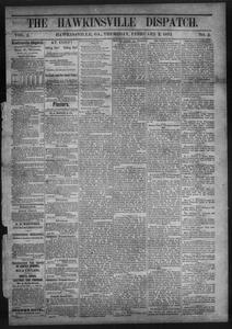 The Hawkinsville dispatch, 1871 February 2
