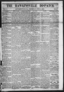 The Hawkinsville dispatch, 1871 June 1