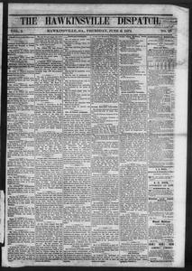 The Hawkinsville dispatch, 1871 June 8