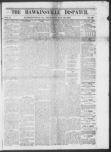 The Hawkinsville dispatch, 1872 May 16