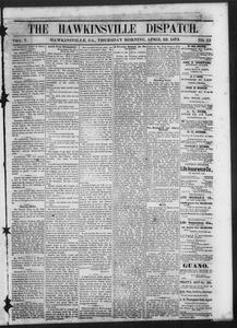 The Hawkinsville dispatch, 1873 April 10