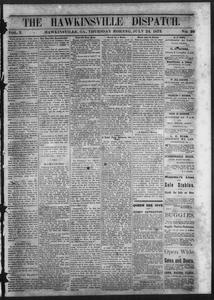 The Hawkinsville dispatch, 1873 July 24
