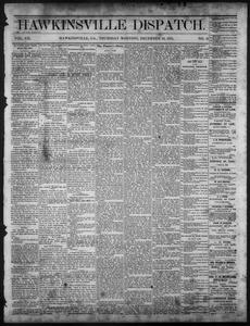 The Hawkinsville dispatch, 1873 December 18