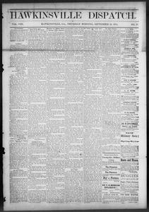 The Hawkinsville dispatch, 1874 September 10