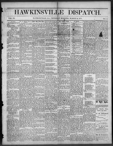 The Hawkinsville dispatch, 1875 March 18