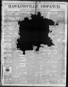 The Hawkinsville dispatch, 1876 January 20